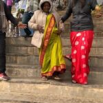 Himaja Instagram - While going to Kasi Ghat with my beloved Ammamma 💕