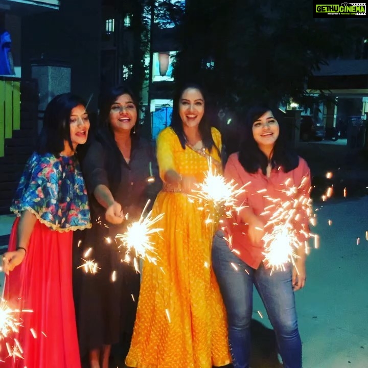 Himaja Instagram - 4 puppies wishing HAPPY DIWALI 😍