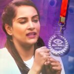Himaja Instagram - SUBHODAYAM EVERYONE 🤗 MEDAL from BIGGBOSS 💕 #biggboss #biggboss3