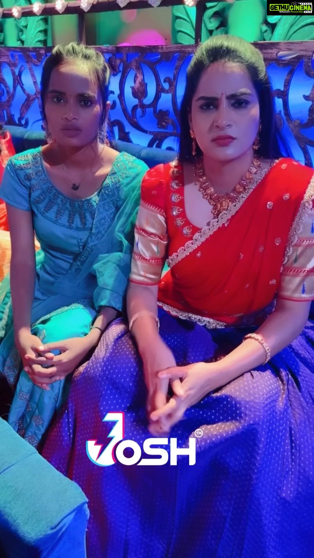 Himaja Instagram - @joshapp.telugu @officialjoshapp #JOSHAPP #joshmeinaaja #officialjoshapp @faima_patas #telugucomedy #telugucomedytrolls #telugufunnyvideos #telugufunny #funnyreels #sridevidramacompany