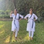 Himaja Instagram - With Cutie @vaishnavi_chaitanya_ #varudukavalenu #teluguactress #telugumovie #telugusongs #tollywoodhotactress #dance