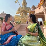 Himaja Instagram - #statueofequality Soo Happy Tobe a part of it 😇 Grand celebrations of Sri Ramanujacharya Sahasrabdi Utsav #telangana #hyderabad #ramanujacharya #shamshabad #happy @coolbyneel #equality Shamshabad
