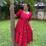 Himaja Instagram - Have a good day guys ❤️ Outfit by @hari_fabrics_accessories #fabrics #designerdresses