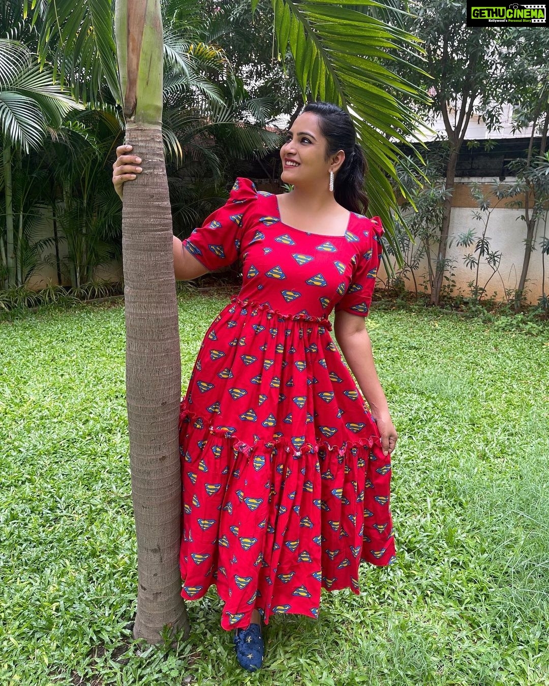 Himaja Instagram - Have a good day guys ❤️ Outfit by @hari_fabrics_accessories #fabrics #designerdresses