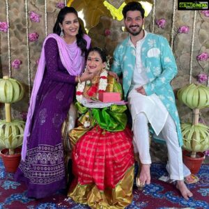 Himaja Instagram - Congratulations @itsme_masum @i.ali.reza God Bless You With Healthy Baby ❤️❤️❤️#seemantham #celebration #function