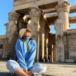 Hina Khan Instagram – Dreams, Mysteries, Memories 
#egyptdiaries #komombutemple #wanderlust