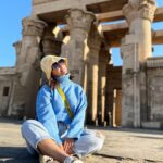 Hina Khan Instagram – Dreams, Mysteries, Memories 
#egyptdiaries #komombutemple #wanderlust