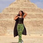 Hina Khan Instagram - One step at a time in front of the first ever pyramid built in Sakara, Egypt.. #steppyramid #egyptshots #egyptfashion #wanderlust #egyptdiaries