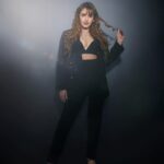 Huma Qureshi Instagram - I’m naughty I’m nice … And all things spice #promotions #black #love #happy #gratitude Styled by: @mohitrai with @harshitasamdariya @teammrstyles Outfit: @ranbirmukherjeeofficial Jewels: @inezeofficial @bansrimehtadesign Nails: @diya.nailart.loom Heels: @eridani.in Makeup Artist: @ajayvrao721 Hairstylist: @susanemmanuelhairstylist Photography: @visualaffairs_va