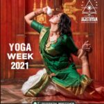 Iniya Instagram - ☘️🧘INTERNATIONAL YOGA DAY 🧘☘️ CELEBRATE YOGA WEEK WITH AGASTHYAM🔱 @dhanwanthari_kalari 🤺⚔️ #yogapractice #yogainspiration #yogaposes #yogagirl #yogadaily #yogalove #yogalifestyle #yogatime #yogaretreat PC: @jithuprakashan