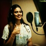 Iniya Instagram - DUBBING FOR ‘WRITER’ 🎥 #actorslife #dubbingartist #sound #cinema #studio #recording #recordingstudio