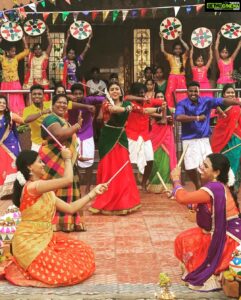 Ineya Instagram - BEHIND THE SCENES 🎬OF PONGALO PONGAL MUSIC VIDEO 🎶