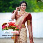 Iniya Instagram - Chinganilavu Onam Show 💃 @suryatv @redfmindia @redfmmalayalam Pic by : @sujay_nair