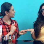 Iniya Instagram - TIK TOK with sis 👯‍♀️ @swat_swtz #quarantinepost