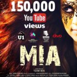 Iniya Instagram - THANKS FOR THE MASSIVE SUPPORT 💪 1.5 k views within Release month itself 💁‍♀️ Lots of love & hugs to my insta family & fans 😍😍😘😘 Thanks & credits to : @TEAM MIA @u1recordsoffl @divomovies @arun.nandakumar @sayanoraphilip Those who missed to watch ., here it is INEYA as MIA !!! YouTube link below 👇 https://youtu.be/lY06dZ4hEng