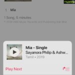 Iniya Instagram - Listen to MIA song on your favourite stream .. Expecting feed back & comments .. !!!💁‍♀️ Here is the Links 👇 JIOSAAVN - HTTP://BIT.LY/2JNXE9J HUNGAMA - HTTP://BIT.LY/2JOIPVT RAAGA - HTTP://BIT.LY/2XOAPCS WYNK - HTTP://BIT.LY/2JQEFRW GOOGLE PLAY - HTTP://BIT.LY/2JRH7MA