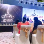 Iniya Instagram – 25th AMMA GENERAL BOARD MEETING held @30th June @grandhyattkochi.. Proud to be a Member in Strongest Artist Association 💪