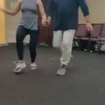 Iniya Instagram - Dance rehearsal with Lal sir 😍