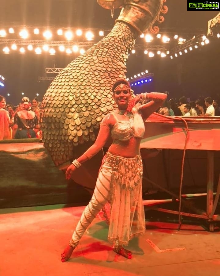 Iniya Instagram - 100th creation of soorya Krishnamoorthy sir ❤️ #25yearsofasianet #danceperformance