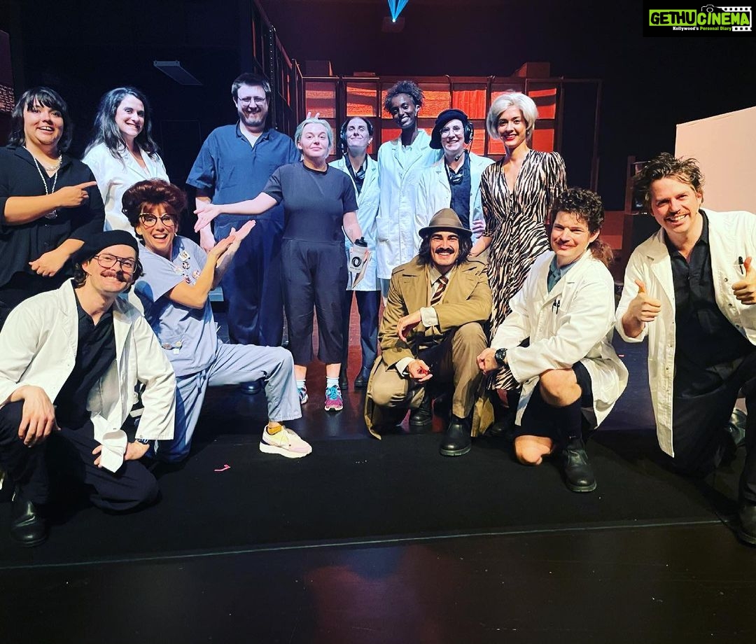 Isha Sharvani Instagram - Group picture post last night’s show! Such a privilege to be in the company of such fine artists and humans. ❤️Love working for The last great hunt! ❤️Big love and gratitude to Tim, Arielle And Wyatt for skillfully supporting and directing me into Dr Rowans shoes. 👊🏻 Got your backs everyone ✌🏽let’s rock it for our last three shows in this season! 💥✌🏽💥❤️💥🙏🏾💥 State Theatre Centre of Western Australia