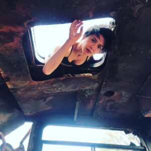 Isha Sharvani Instagram - Flashing by like a spreading train,
I see my life as a moving collage,
All experiences lived,
but nothing will remain. 📸Mark Howett #ishasharvani 
#australia #artistsoninstagram #life #death #live #livelife