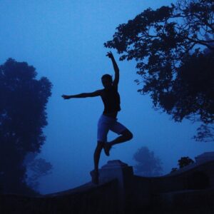 Isha Sharvani Instagram - I am going to post a series with of pictures taken by me behind the scenes of the making of Iyobinte Pustakam this weekend📸  I am feeling nostalgic right now. I miss interacting with these beautiful, talented loving humans, I miss the majestic Hills of Vagamon, Kerala. I miss making movies❤️🕉❤️ to be continued…