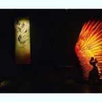 Isha Sharvani Instagram - 🦅Wings of eternity🦅 A collaboration with the incredible artist Satish Gupta, music my talented brother Tao Issaro. More performances coming up in 2019 Photo credit: Abhishek Basu #ishasharvani #art #royaloperahousemumbai #wingsofeternity Royal Opera House Mumbai
