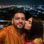 Ishaara Nair Instagram - Luckiest are the ones who get to live their happily ever after. And God! how lucky did we get? Ours is the happiest, strongest and the most dreamy marriage that I know. The love only increases with every passing day. I can close my eyes and say that I am the most happiest, luckiest and proudest wife. On this karwachauth I wish all wives get a partner like you and a happily ever after like us with unconditional love and respect for each other. No matter what, we always have each other’s back. I can give my all to always keep you happy. With you I am the happiest, I feel no pain, I feel so protected and our life feels so complete. Thanks for being your wonderful self and being my biggest motivator. Thanks for always treating me right. Thanks for always loving me. Couldn’t have asked god for more. Can’t wait to live a lifetime full of surprises together. I am forever grateful to god for giving me such a beautiful life to live with my soulmate. Happy karwachauth my love. I know we are protected by the god we trust. Stronger together forever. ❤️😍🥰 #happykarwachauth #karwachauth2020 #pregnancykarwachauth #celebratinglove #togetherforever #soulmate Dubai Marina