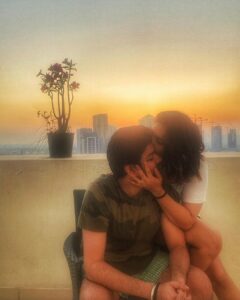Ishaara Nair Instagram - Happy anniversary to us ❤️ I love you. #myeverything #anniversary #happy2nd