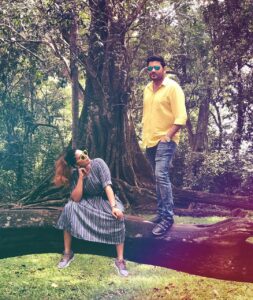 Ishaara Nair Instagram - Mera sher @sahil_jsahil 👻 🐯 🦋 📷 @fred_satheesh Thekkadi