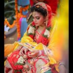 Ishaara Nair Instagram - Couldn’t stop myself from posting it. Happiest memories of my life #2018 #weddingday DOP: @arunchelad_photography. MUA: @vikas.vks.makeupartist thank you so much. You guys are amazing ❤️ Dubai, United Arab Emirates