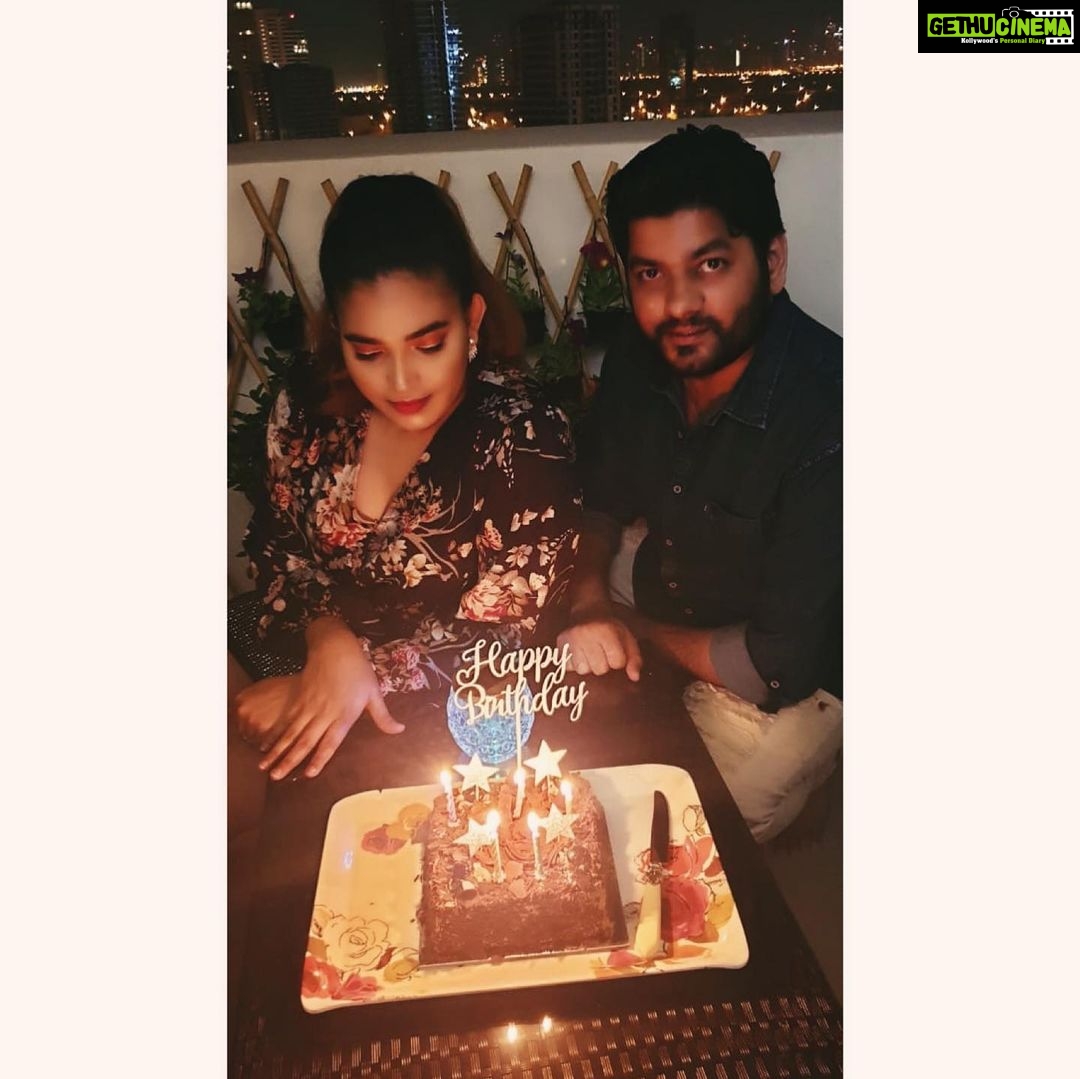 Ishaara Nair Instagram - This birthday was very special. Thanks for making it so wonderful. I love you ❤️ @sahil_jsahil you mean the world to me ❤️