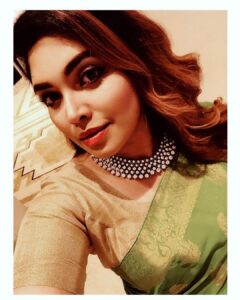 Ishaara Nair Instagram - Wedding diaries ❤️ beautiful choker necklace by @ishhaara