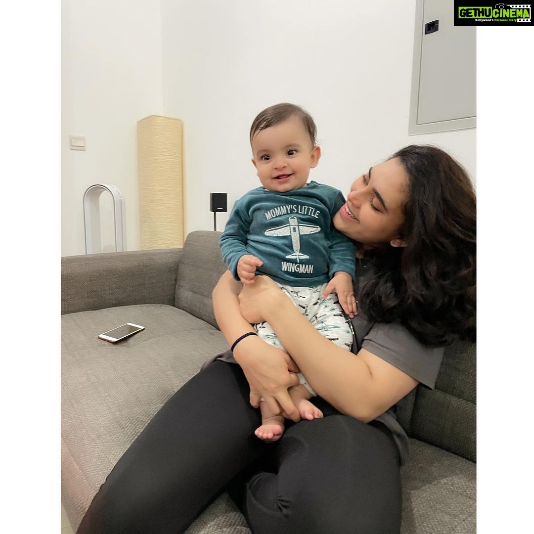 Ishaara Nair Instagram - We made a wish and you came true π§Ώβ€οΈππΌππΌππ₯° #miraclehappens #happiness #love #mommylife #momandson #unconditionallove