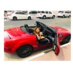 Ishaara Nair Instagram - FRI-nally we got that Friday feeling ❤️😍 #weekendvibes #fridaymood #happyface #instafriday #husbandsclick #sendinglove #goodevening #weekender #mybubble #mazdamx5 #dubaiweekend #mydubai Dubai, United Arab Emirates