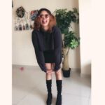 Ishaara Nair Instagram - Coz I felt being normal is boring #goodevening #goodvibes #sendinglove Dubai, United Arab Emirates