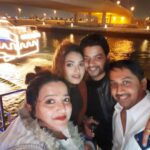 Ishaara Nair Instagram - That was a night to remember 😇😍🎉🥃🎊🎁 happy birthday once again Bro #ramsbirthday #happybirthday #friendslikefamily #winterindubai #yachtparty #dubaibloggers #mydubai #dubaifashion #marasimarina #businessbay #livingourlives @ramjiramesh @sahil_jsahil @sowmyabalan @marasi_marina Dubai, United Arab Emirates
