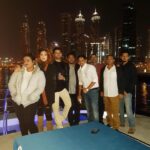 Ishaara Nair Instagram - That was a night to remember 😇😍🎉🥃🎊🎁 happy birthday once again Bro #ramsbirthday #happybirthday #friendslikefamily #winterindubai #yachtparty #dubaibloggers #mydubai #dubaifashion #marasimarina #businessbay #livingourlives @ramjiramesh @sahil_jsahil @sowmyabalan @marasi_marina Dubai, United Arab Emirates