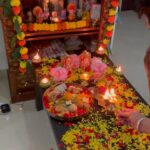 Ishaara Nair Instagram - Diwali 2021 Pooja ❤️❤️ bonus: see the last video 😝🥰😍 #diwalipooja #festivaloflights