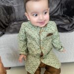 Ishaara Nair Instagram - Guess who celebrated his first Diwali yesterday 👦 Also he turned 8 months old yesterday🥰❤️ #babyboy #aarin #love #naughty #blessedbeyondmeasure #8monthsold