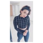 Ishaara Nair Instagram - Cherish the sparkle in you ✨✨🌟 Jeans: @fashionnova you are the best. Comfort at its best. Top: @shein_ar affordable and stylish #innersparkle #comfort #fashionnova #love