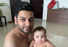 Ishaara Nair Instagram - Annaprashnam ❤️😍 #riceceremony #annaprashnam #babyaarin #6monthsold #babyboy