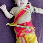 Ishaara Nair Instagram - Happy Janmashtami everyone. Here is the sneak peek into our first Janmashtami ❤️❤️🥰😍 Really feel like this year Baby Krishna has come home ❤️😍🧿 #babyreels #janmashtamispecial #janmashtami2021 #feelitreelit