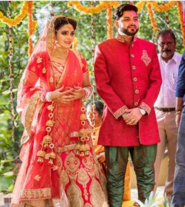 Ishaara Nair Instagram - Our fairytale #married #hitched #love #ateasewithyou