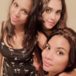 Ishaara Nair Instagram - Side by side or miles apart, sisters will always be connected by the heart. #sisters #heart #love #happiness #innocence #unconditionallove