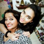 Ishaara Nair Instagram - Keep calm n wish my cutie a happy birthday. Happy birthday my love 🎉🥂🍾 #happybirthday #sista @sowmyabalan