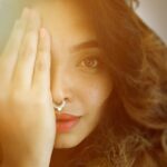 Ishaara Nair Instagram – Let the eyes do the talking!! #instapic #septumring #lovingit #thanksuzielle #wantedmore #accessories #accessorize #happiness @uzielle @serin_george