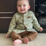 Ishaara Nair Instagram – Guess who celebrated his first Diwali yesterday 👦 Also he turned 8 months old yesterday🥰❤️ #babyboy #aarin #love #naughty #blessedbeyondmeasure #8monthsold