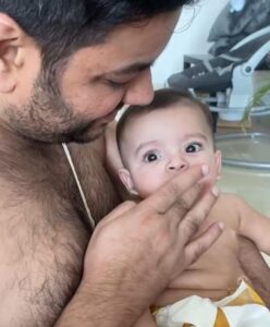Ishaara Nair Instagram - Annaprashnam ❤️😍 #riceceremony #annaprashnam #babyaarin #6monthsold #babyboy