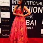 Ishaara Nair Instagram – #dubaifashionweek #dubaidiaries #lovethedolldress #happyme #happyramp #happymemories #smiles #rameezcollections